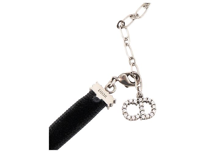 DIOR - Collana Choker J'Adior in Velluto Nero - vista 3