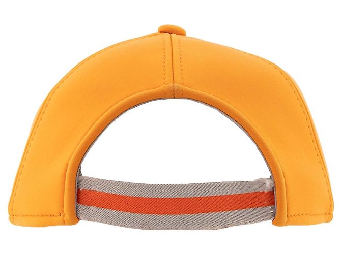HERMÈS - Hermès Gelbe Canvas-Cap (S) - Ansicht 3