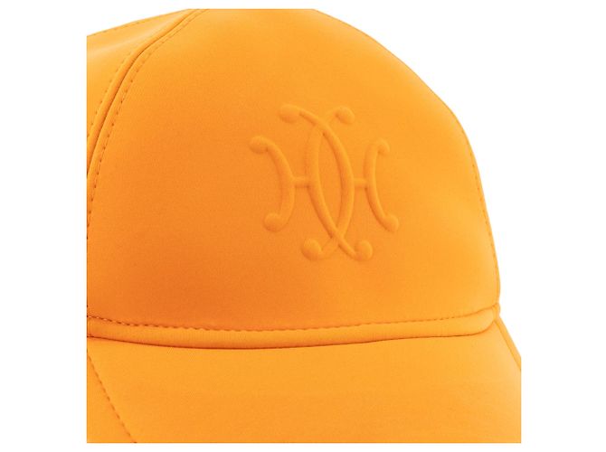 HERMÈS - Hermès Gelbe Canvas-Cap (S) - Ansicht 4