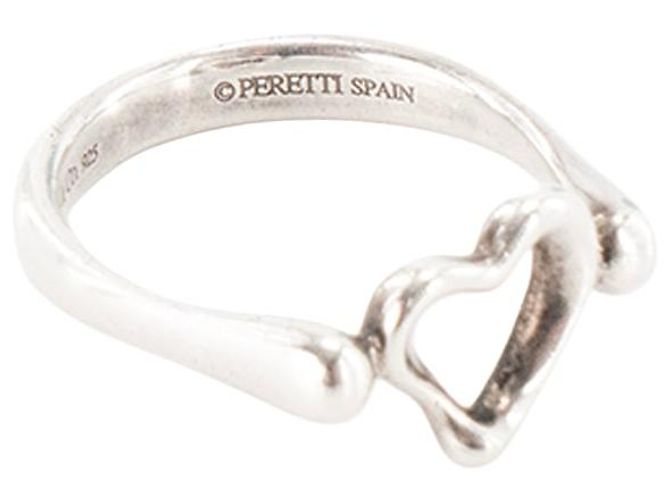 TIFFANY & CO - Open Heart Ring Tiffany & Co aus Silber (T51) Metallisch - Ansicht 3