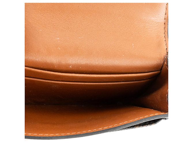 Céline CELINE - Triomphe Kartenhalter Celine aus beschichtetem Monogramm-Canvas Braun - Ansicht 8