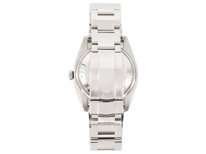 ROLEX - Uhr Oyster Perpetual Date 36 mm aus grauem Stahl Metallisch - Ansicht 2