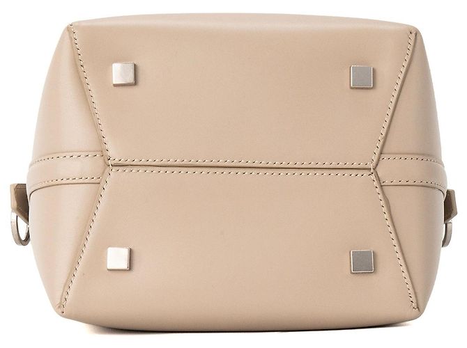 SAINT LAURENT - Borsa a tracolla 37 Small Saint Laurent in pelle liscia taupe Beige - vista 4