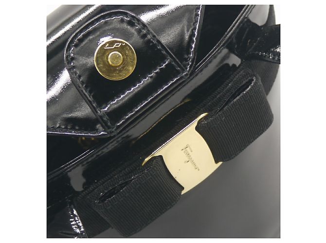 Borsa in pelle Vara Ribbon di Salvatore Ferragamo - vista 7