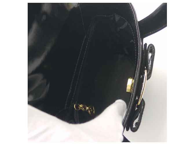 Borsa in pelle Vara Ribbon di Salvatore Ferragamo - vista 8