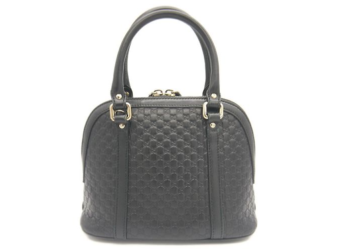 Borsa a mano/spalla Gucci Micro GG Nero - vista 2