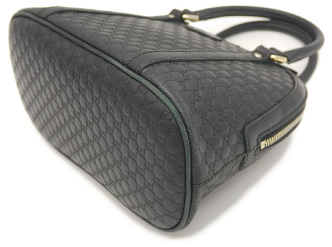 Borsa a mano/spalla Gucci Micro GG Nero - vista 4
