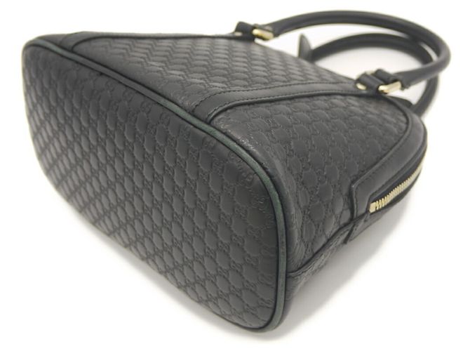 Borsa a mano/spalla Gucci Micro GG Nero - vista 5