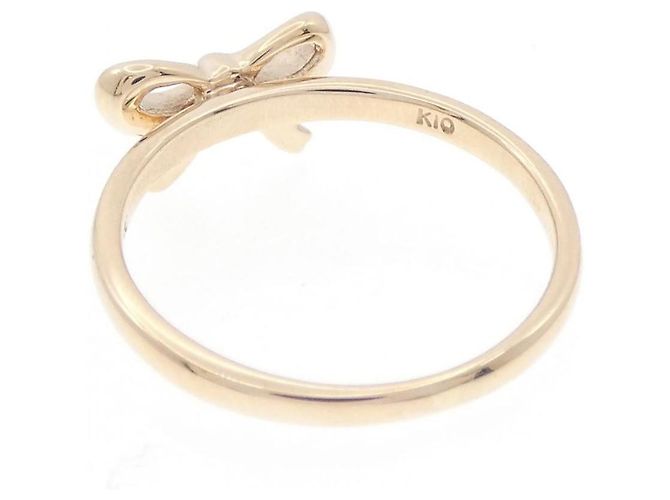 Autre Marque Anello a nastro in oro rosa NOJESS K10 - vista 3