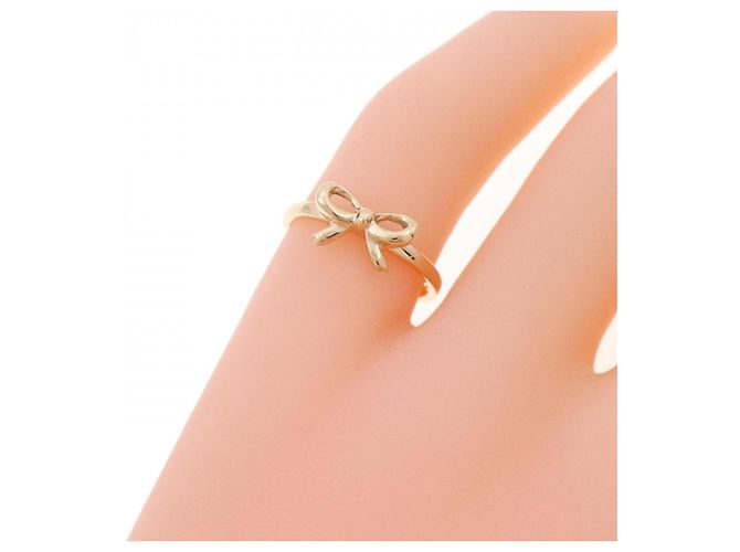 Autre Marque Anello a nastro in oro rosa NOJESS K10 - vista 5