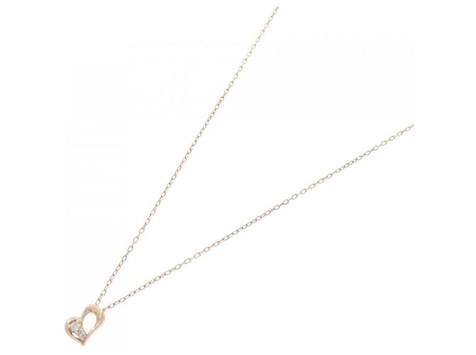 Autre Marque Collana in diamante in oro rosa K10 - vista 2