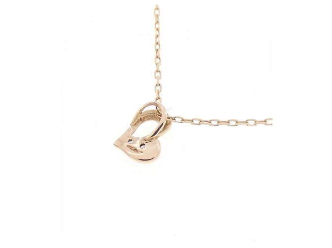 Autre Marque Collana in diamante in oro rosa K10 - vista 4