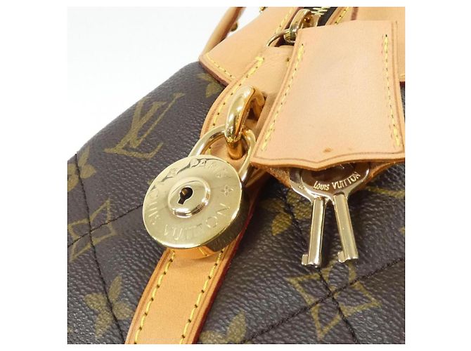 Borsa a mano Bowling Monogram Louis Vuitton Marrone - vista 4