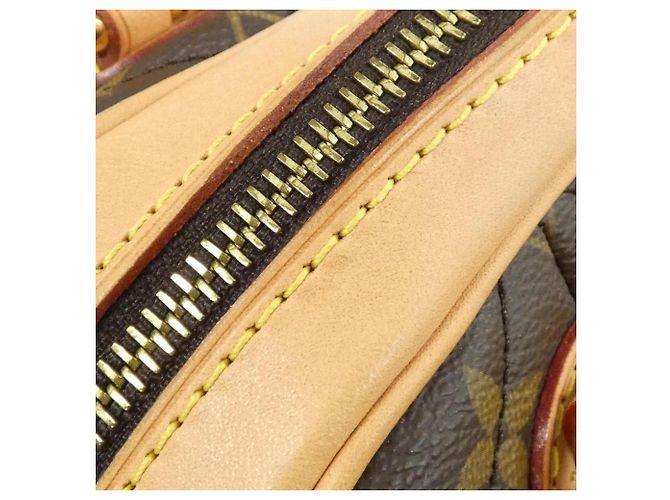 Borsa a mano Bowling Monogram Louis Vuitton Marrone - vista 7