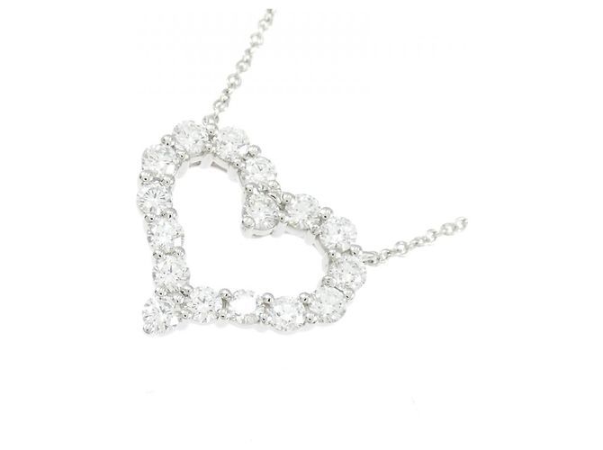 Collana Piccolo Cuore Sentimentale in Platino Tiffany & Co. Argento - vista 3
