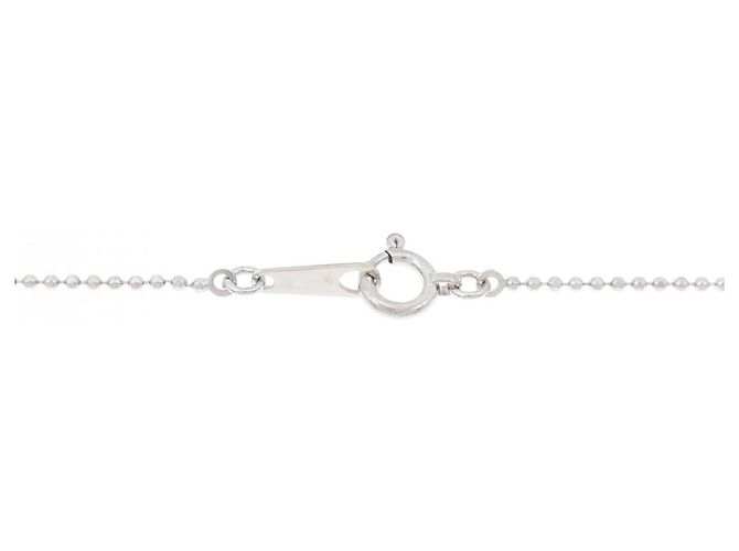 Autre Marque Collana con croce di diamante in oro bianco Au750 Argento - vista 5