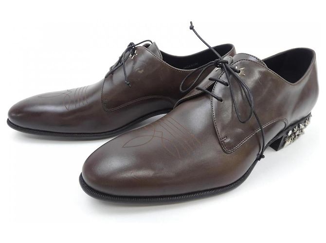 Leder Schuhe JIMMY CHOO Braun - Ansicht 3