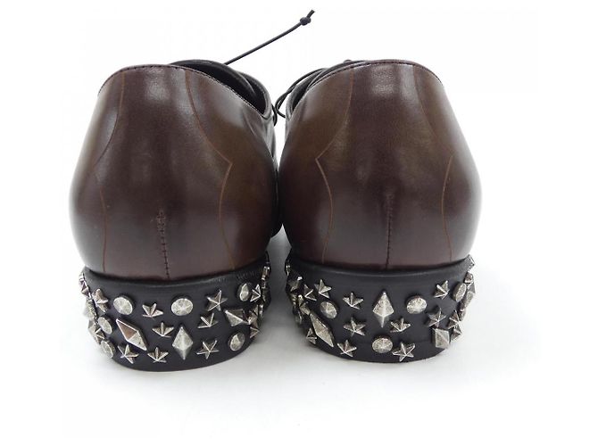 Leder Schuhe JIMMY CHOO Braun - Ansicht 5