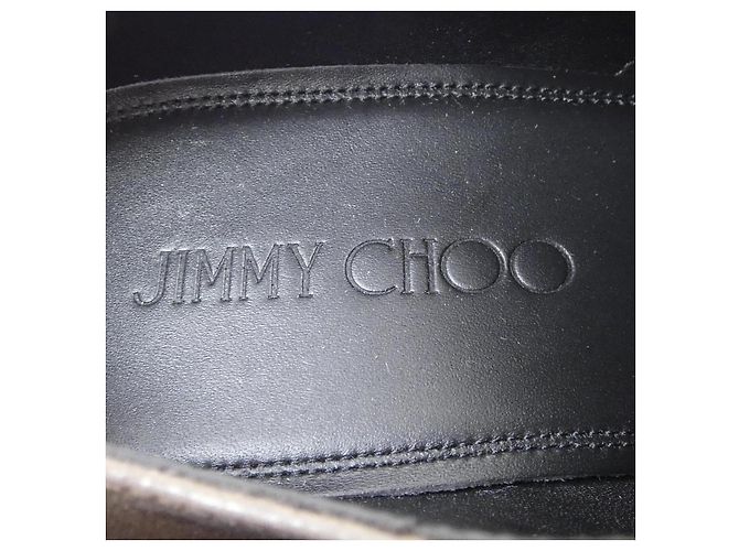 Leder Schuhe JIMMY CHOO Braun - Ansicht 6