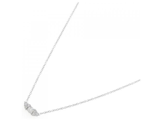 Autre Marque Collana in diamante in oro bianco Au750 Argento - vista 2