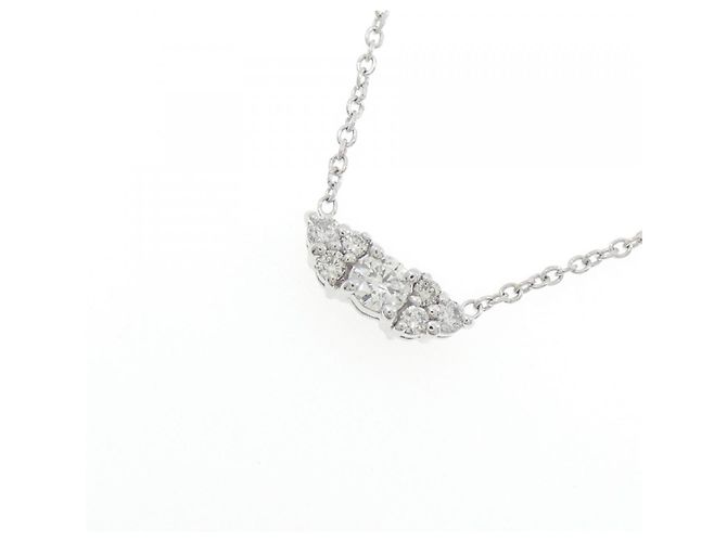 Autre Marque Collana in diamante in oro bianco Au750 Argento - vista 3