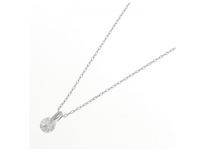 Autre Marque Collana in diamante Pt900 Pt850 Argento - vista 2