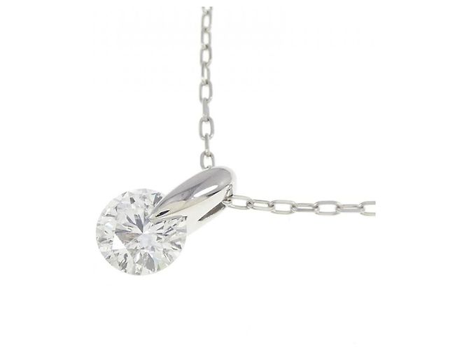 Autre Marque Collana in diamante Pt900 Pt850 Argento - vista 3