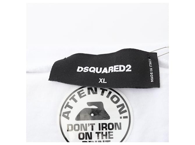 Dsquared2 Baumwoll-Top Weiß - Ansicht 3