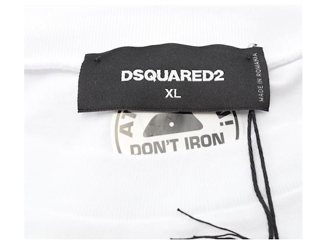 Dsquared2 Baumwoll-Top Weiß - Ansicht 3