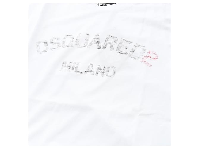 Dsquared2 Baumwoll-Top Weiß - Ansicht 5