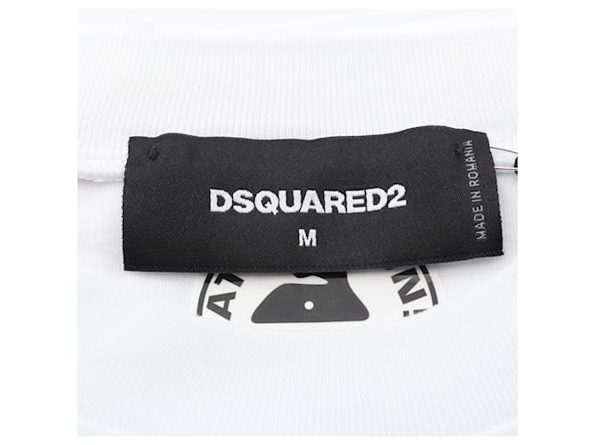 Dsquared2 Baumwoll-Top Weiß - Ansicht 3