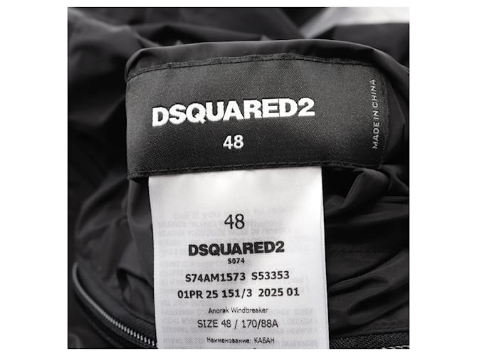 Chaqueta de poliéster DSQUARED2 Negro - vista 3