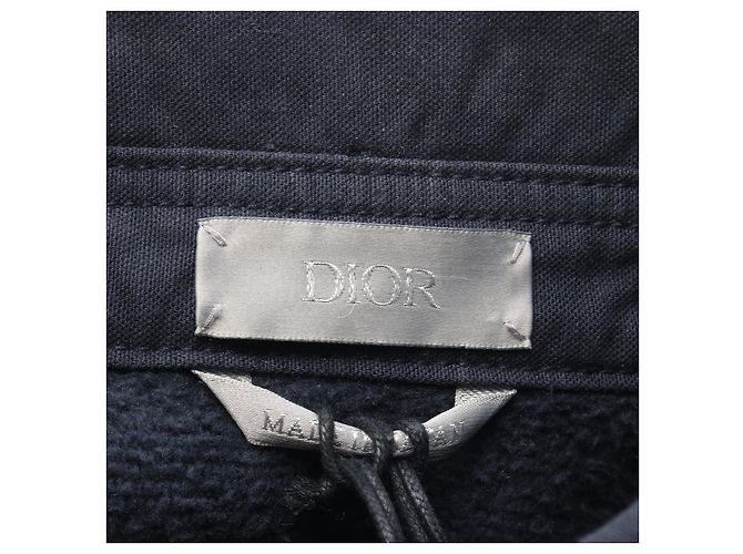 Top in cotone Dior Blu Blu navy - vista 3