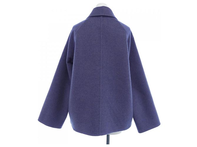 Chaqueta de cachemira Hermès Azul - vista 2