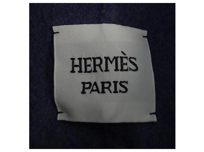 Chaqueta de cachemira Hermès Azul - vista 4