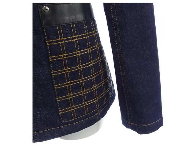 Hermès Chaqueta de mezclilla Hermes Azul Azul marino - vista 8