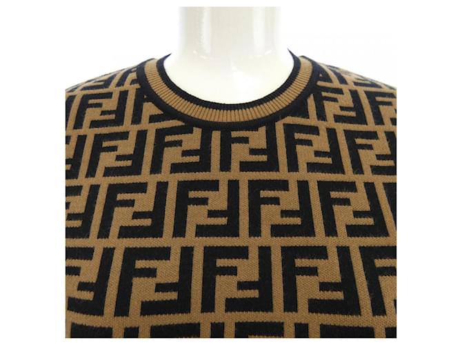 Fendi Strickware Braun Schwarz - Ansicht 6