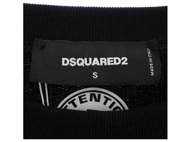 Autre Marque Sweatshirt Dsquared2 S74GU0767 Schwarz Gelb - Ansicht 5