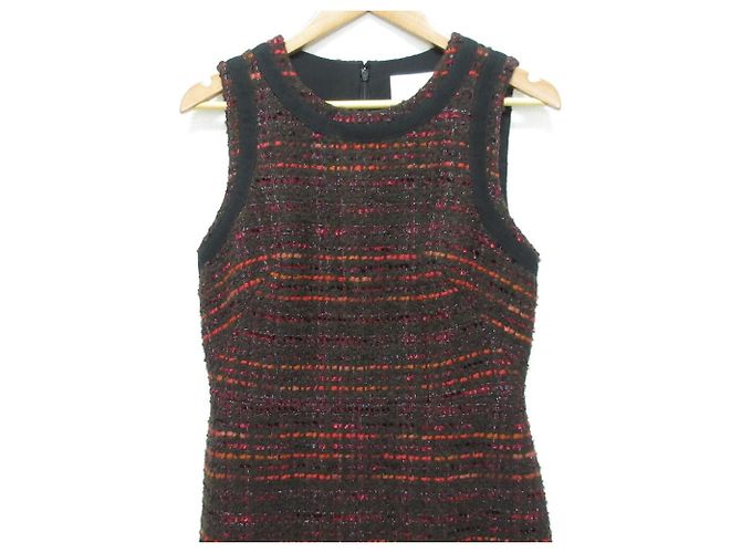 Vestido sin mangas de tweed Kate Spade Negro - vista 3