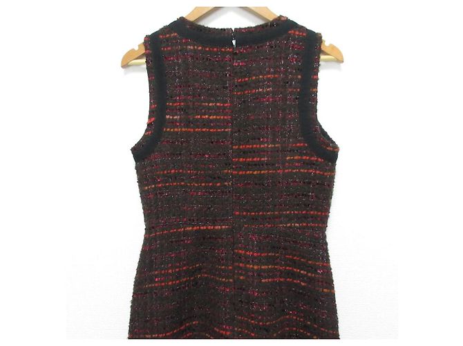 Vestido sin mangas de tweed Kate Spade Negro - vista 4