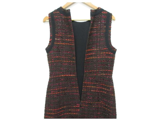Vestido sin mangas de tweed Kate Spade Negro - vista 6