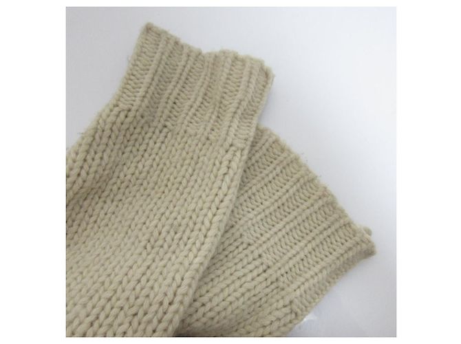 Autre Marque Weit geschnittenes Strickpullover mit Farbverlaufskante CLANE Braun Roh - Ansicht 11