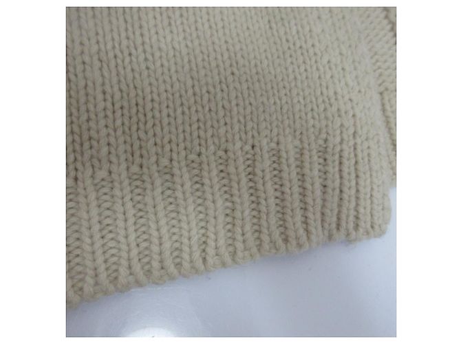 Autre Marque Weit geschnittenes Strickpullover mit Farbverlaufskante CLANE Braun Roh - Ansicht 12