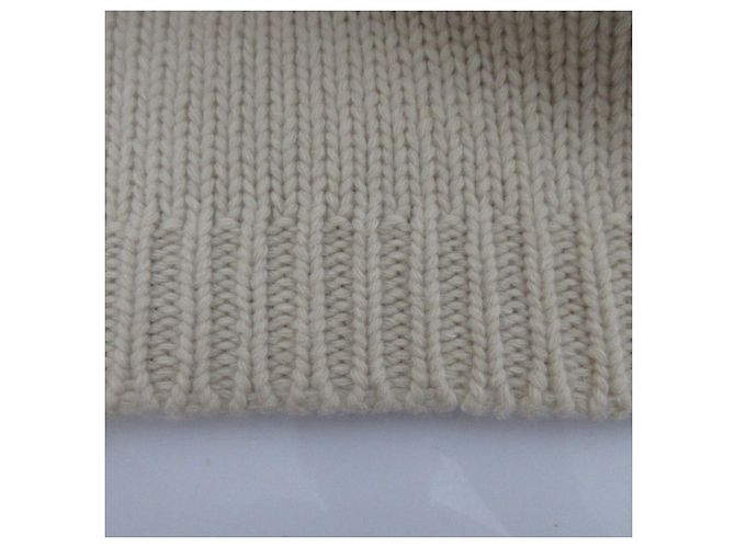 Autre Marque Weit geschnittenes Strickpullover mit Farbverlaufskante CLANE Braun Roh - Ansicht 13