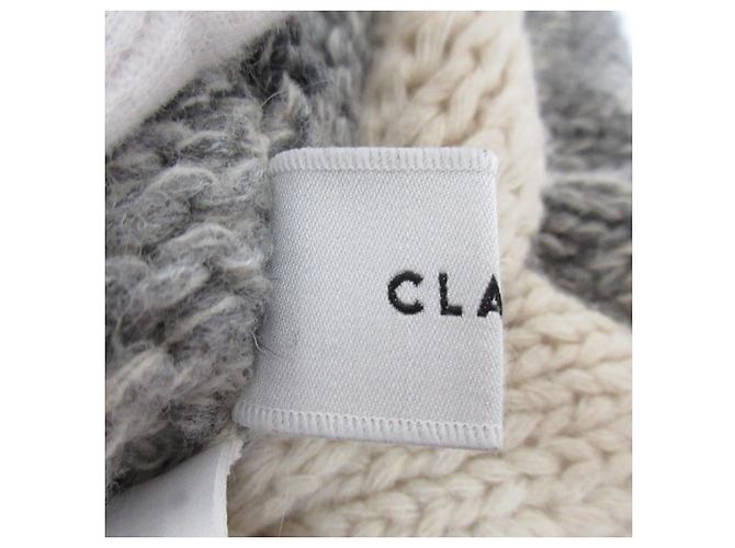 Autre Marque Weit geschnittenes Strickpullover mit Farbverlaufskante CLANE Braun Roh - Ansicht 7