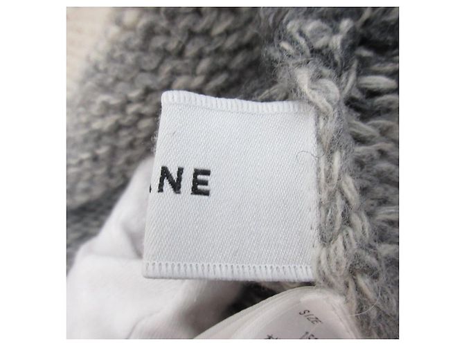 Autre Marque Weit geschnittenes Strickpullover mit Farbverlaufskante CLANE Braun Roh - Ansicht 8