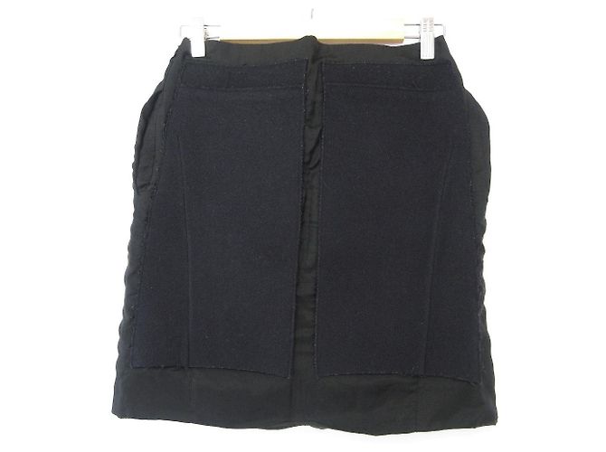 Falda de lana Marni Azul Azul marino - vista 2