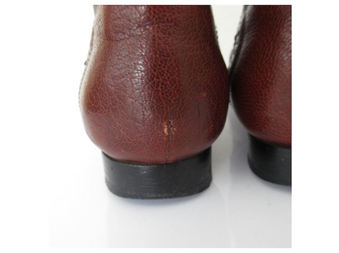 Autre Marque Botas Largas de Cuero TO&CO Castaño - vista 16