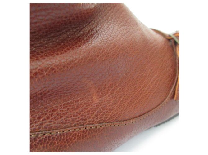 Autre Marque Botas Largas de Cuero TO&CO Castaño - vista 17