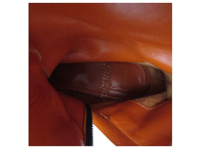 Autre Marque Botas Largas de Cuero TO&CO Castaño - vista 7